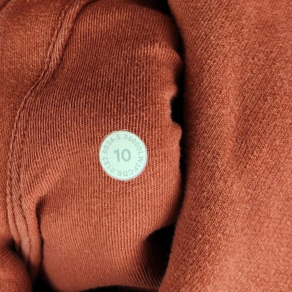 Lululemon Loungeful Hoodie Sweatshirt in Red Rock sz 10 - Picture 12 of 12